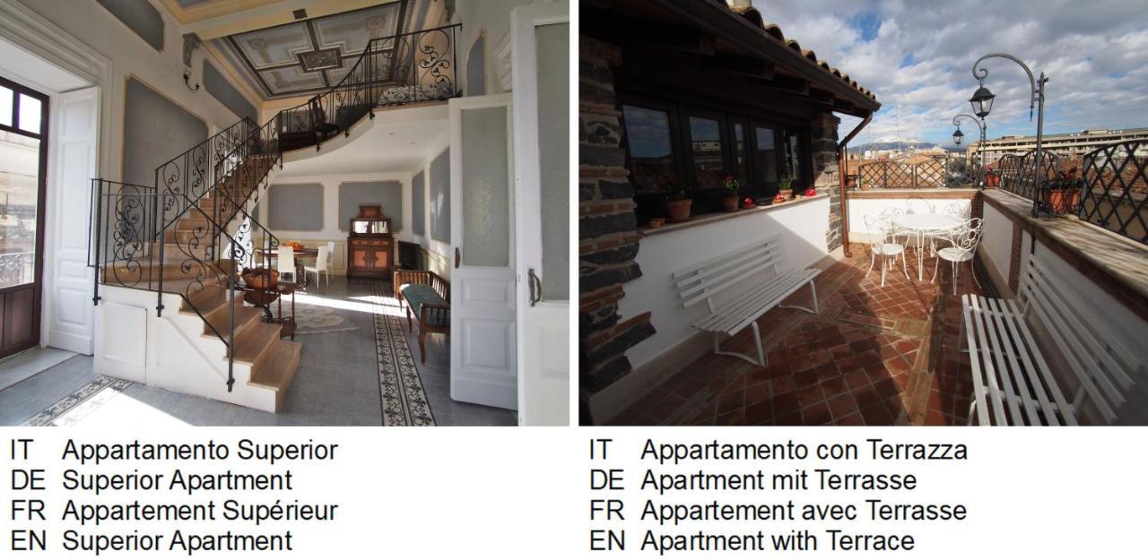 Apartmán Casa Felice Nel Centro Storico, Tra Etna E Mare Katánie Exteriér fotografie